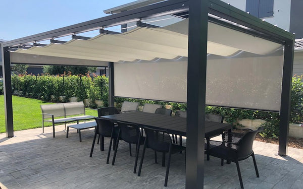 Onda- Fixed Retractable Roof Gazebos