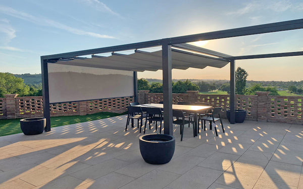 Onda- Fixed Retractable Roof Gazebos