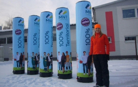 AXION Sealed Inflatable Promotional Bottles & Cans - Stretch Event Tents USA