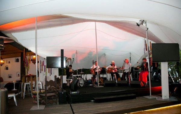 Stretch tent connectors and gutters - Stretch Event Tents USA