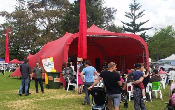 MEGA Cube - Stretch Tent Truss Stage - Stretch Event Tents USA