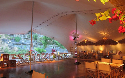 Stretch tent connectors and gutters - Stretch Event Tents USA