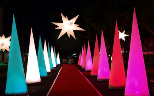 Inflatable Standing Lights - Stretch Event Tents USA
