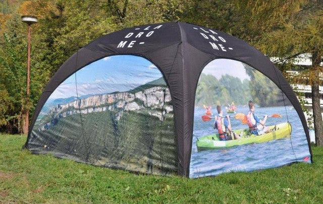 gybe inflatable tents AXION Square Sealed Inflatable Marquee