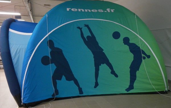 AXION Square Sealed Inflatable Marquee - Stretch Event Tents USA