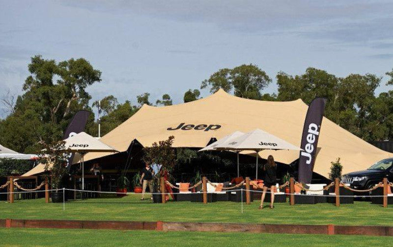 Branded tents for top events