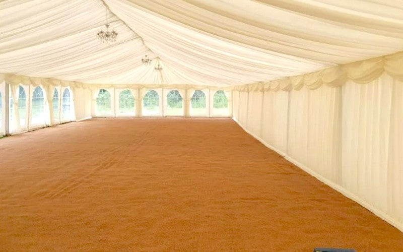 tent flooring CoirFloor - PVC backed Coir Event Flooring
