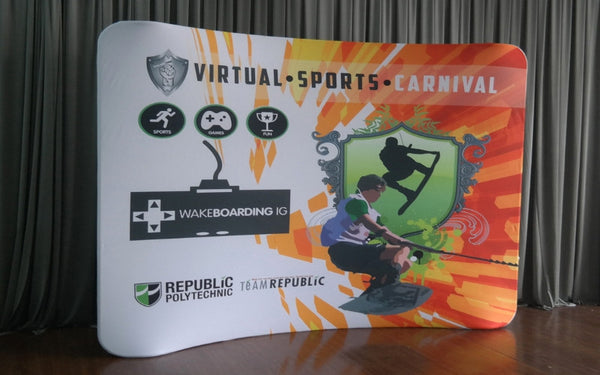 Lycra Exhibition Walls - Stretch Event Tents USA