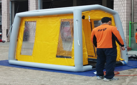 Inflatable Sanitisation and Decontamination Tunnel / Tent - Stretch Event Tents USA