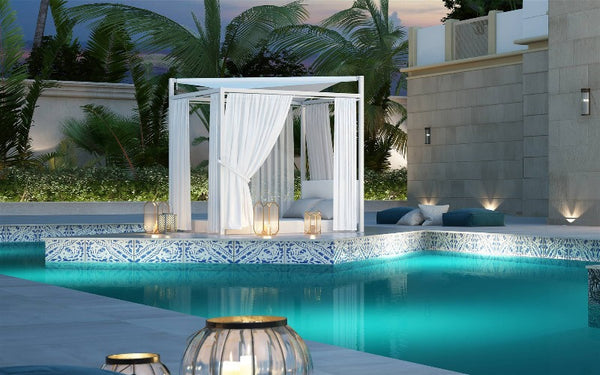 Framed shade structure