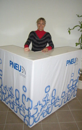 Axion Sealed Inflatable Desks - Stretch Event Tents USA