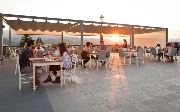 Modern Framed Shade Structures - Stretch Event Tents USA