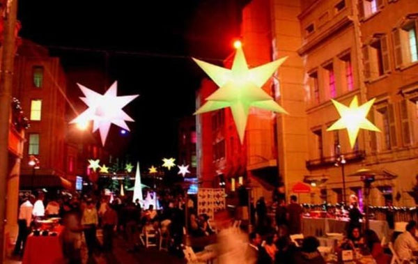 Inflatable Hanging Lights - Stretch Event Tents USA