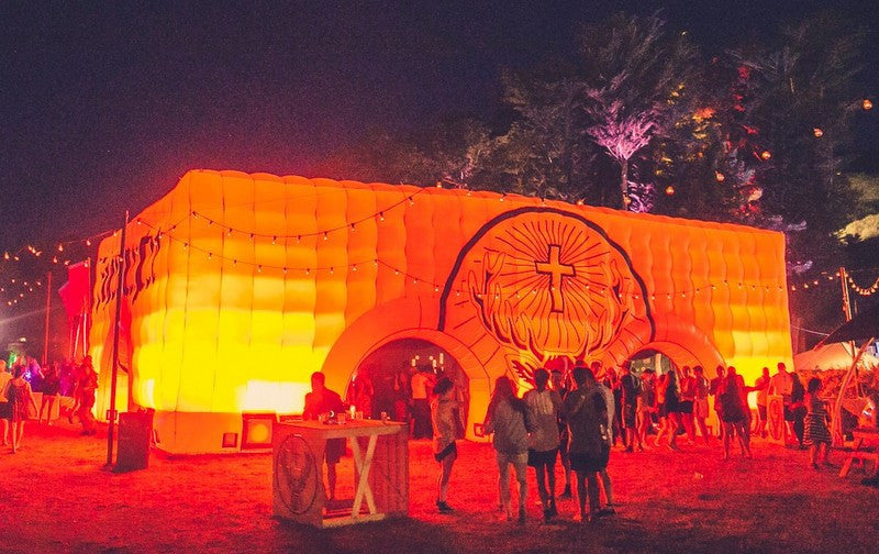 inflatable event tent Large Inflatable Structures