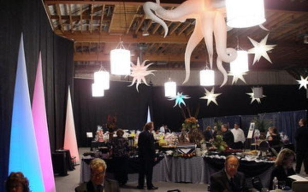 Inflatable Hanging Lights - Stretch Event Tents USA