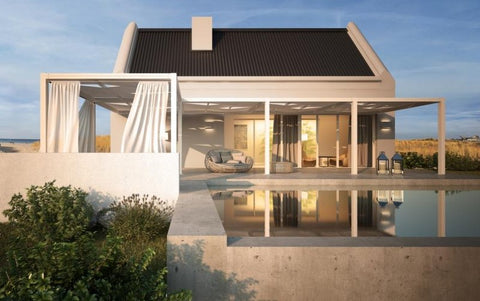 Modern Framed Shade Structures - Stretch Event Tents USA