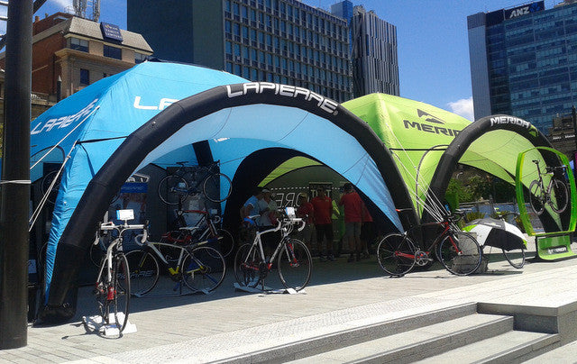 inflatable exhibition tent AXION Square Sealed Marquee your GEAR Sun + beach-shade-umbrella LIGHT BAR CUT OUT:Reduced Height (For Single Row Light Bar) smooth printable surfaces allow