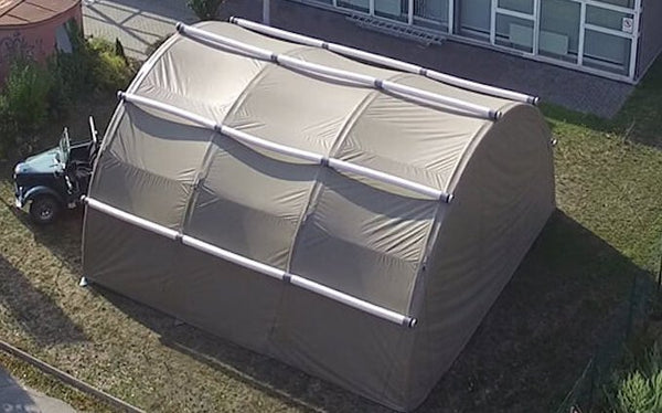 NIXUS RIBS – Large span inflatable hall - Stretch Event Tents USA