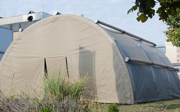 NIXUS RIBS – Large span inflatable hall - Stretch Event Tents USA