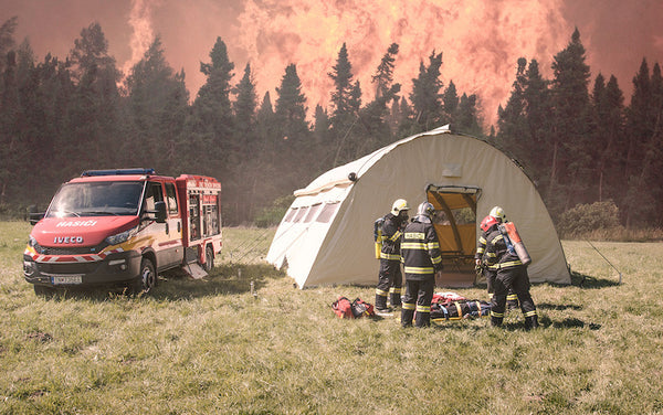 NIXUS PRO – Modular high pressure inflatable shelter - Stretch Event Tents USA