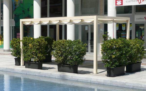 Modern Framed Shade Structures - Stretch Event Tents USA