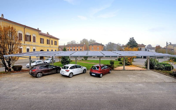 Pensilsole solar carport