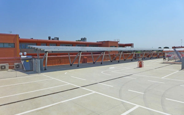 Pensilsole solar carport