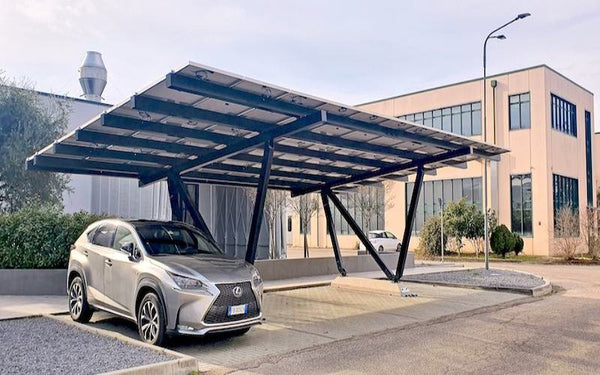 Pensilsole solar carport