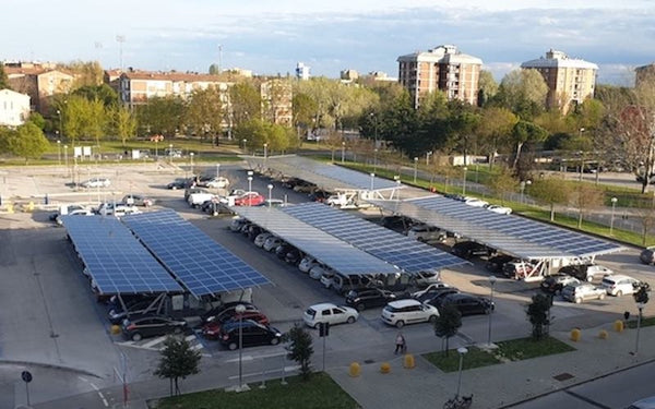 Pensilsole solar carport