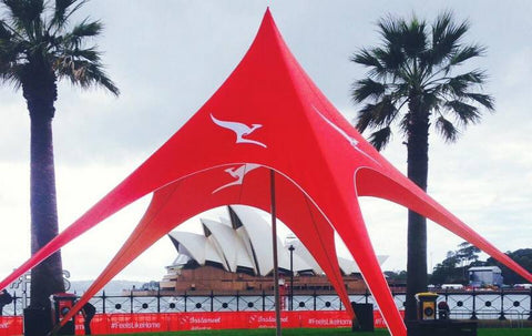 Star Marquee - Single Pole - Stretch Event Tents USA