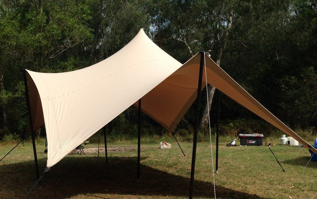 Small stretch tent top