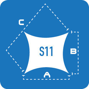 Lycra Sails - S11: Projection Sail - Stretch Event Tents USA