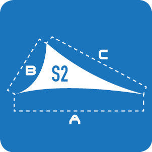 Lycra Sails - S2: 3 Point Sails - Stretch Event Tents USA