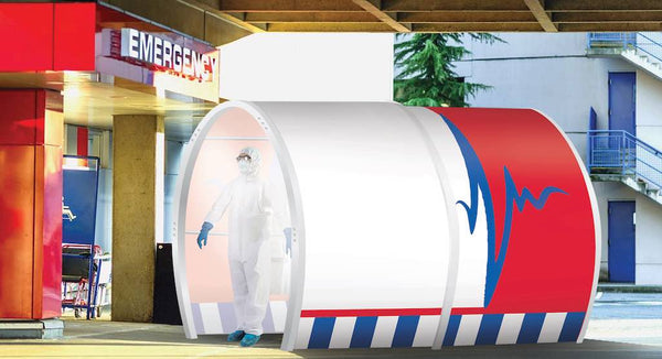 Decontamination and Sanitation Tunnel LITE - Stretch Event Tents USA