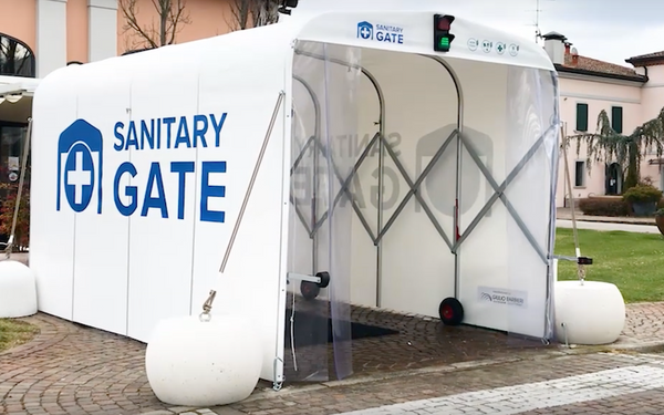 Decontamination and Sanitation Tunnel - Stretch Event Tents USA