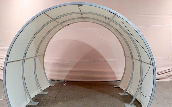 Decontamination and Sanitation Tunnel LITE - Stretch Event Tents USA