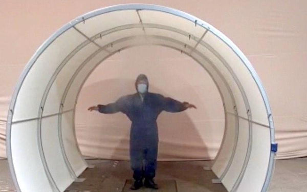 Decontamination and Sanitation Tunnel LITE - Stretch Event Tents USA