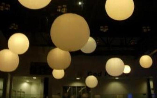 Inflatable Hanging Lights - Stretch Event Tents USA