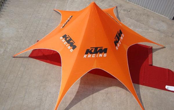 Star Marquee - Single Pole - Stretch Event Tents USA
