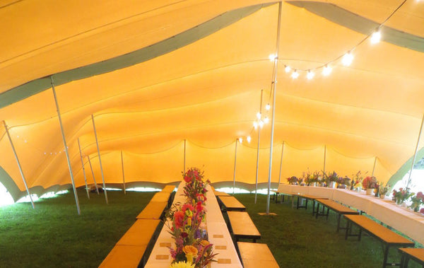 Stretch tent connectors and gutters - Stretch Event Tents USA