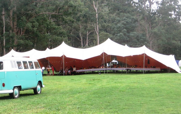 Stretch tent connectors and gutters - Stretch Event Tents USA