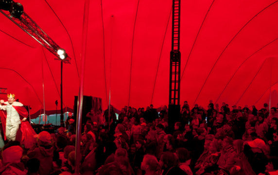 king pole tent Winch Truss King Pole