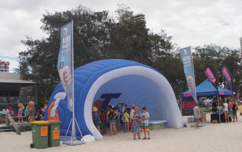 Tensile Structure Inflatables Large Inflatable Structures | Stretch Event Tents USA