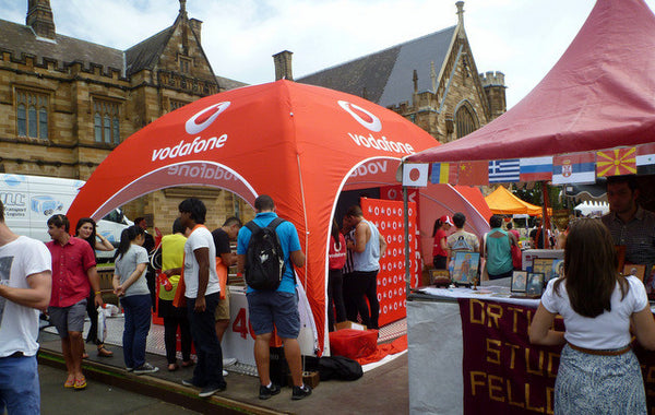 AXION Square Sealed Inflatable Marquee - Stretch Event Tents USA