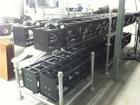 king pole tent Winch Truss King Pole