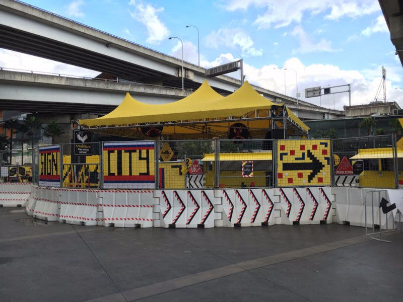 truss zelt MEGA Cube - Stretch Tent Truss Stage