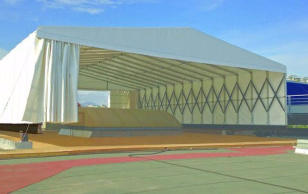 Retractable Tunnels - Stretch Event Tents USA