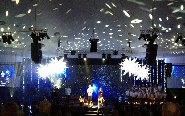 Inflatable Hanging Lights - Stretch Event Tents USA