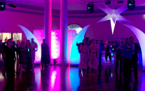 Inflatable Standing Lights - Stretch Event Tents USA